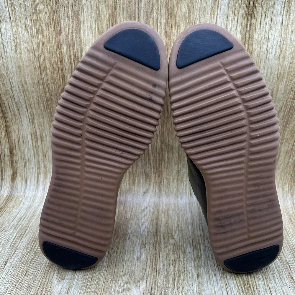 Cole Haan 2.Zerogrand Men's Size 9.5 M Laser Lined Brown Dress Shoes C25530
